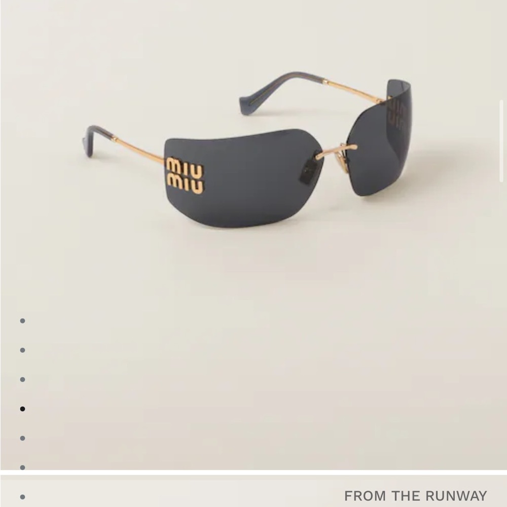 Miu Miu Runway sunglasses